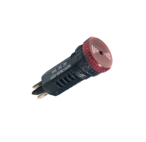 AD11 16mm  pilot light dc12v 24v buzzer alarm