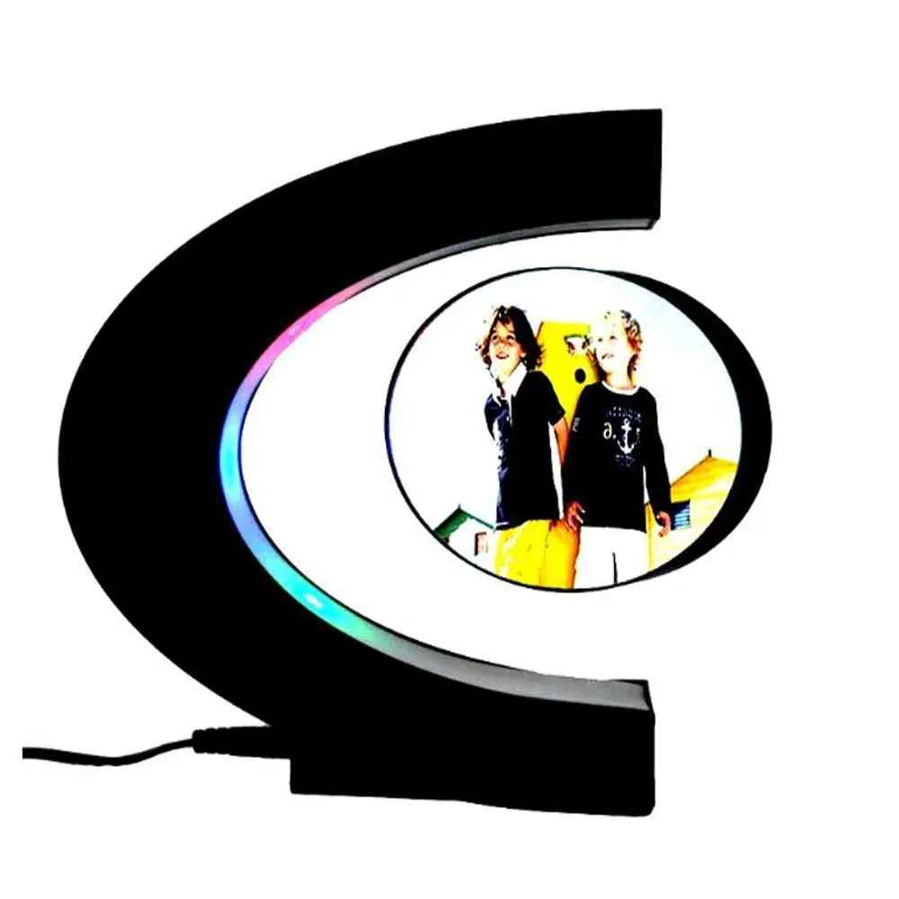 
Magnetic Levitation Anti Gravity Suspending Self Levitating Anti-gravity Photo Picture Frame with LED Light (Photo) 