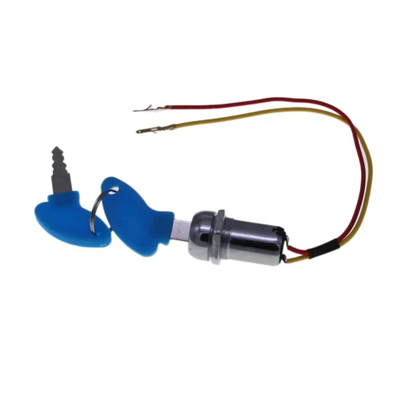 2 wire & key ignition switch keys lock for electric scooter ATV Moped kart New