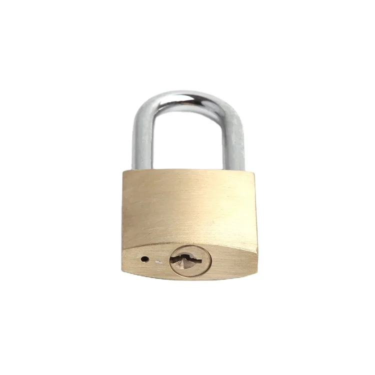 China Cheap Full Copper Lock Core High Quality Yellow Brass Padlock