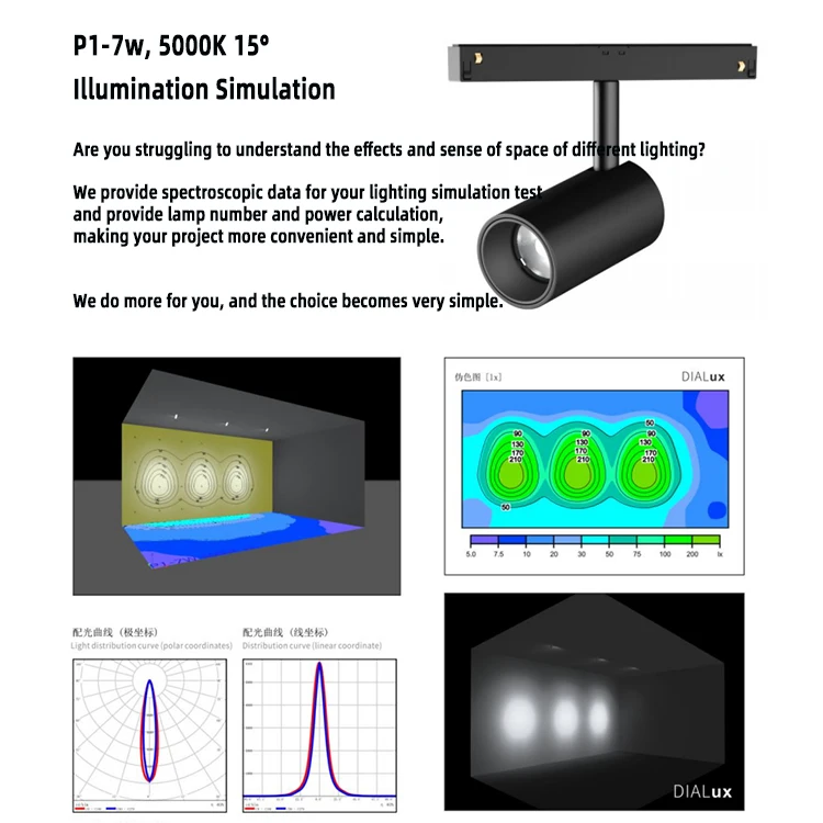 Best Dimmable Magnetic Guide Rail Lamp Saa Certification Led Rail Light Magnetic Track Light System Magnetic Spot Light