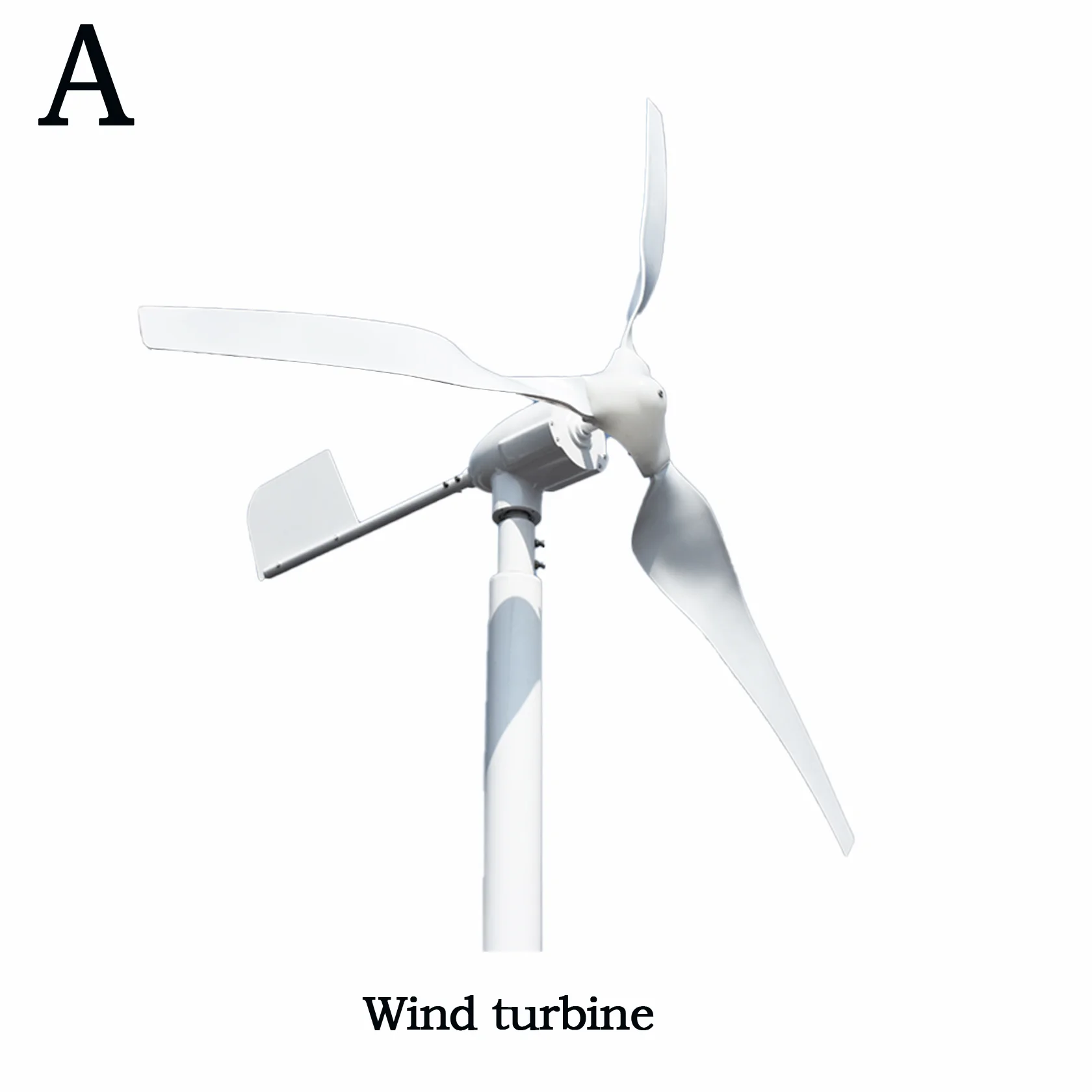 1kw 2kw 5kw windmill power generation horizontal axis wind turbine household small wind turbine