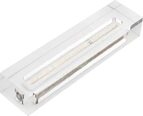 Wholesale Plastic Fancy Scroll Coleccion Clear Lucite Judaica Jewish Acrylic Mezuzah Case