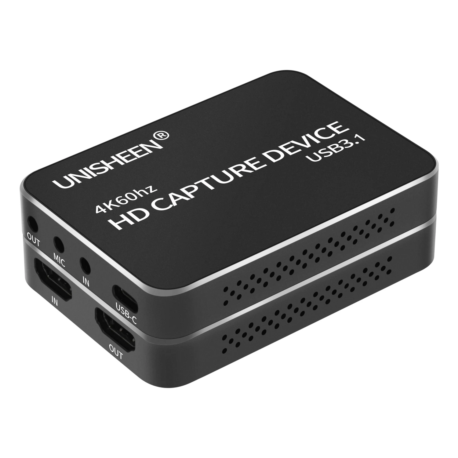 UNISHEEN UC2500H зум игра, прямая трансляция, 1080P OBS vMix Wirecast Xsplit 4K60 HDMI, коробка захвата видеокарты