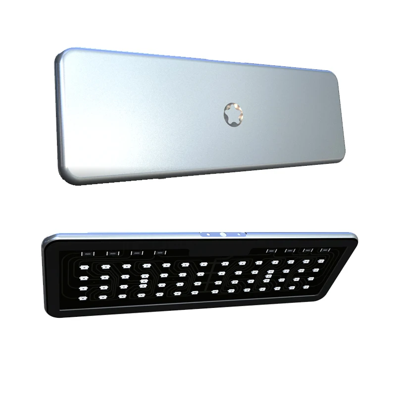 MicMol Aqua CC Programmable Timer Aquarium Light WRGB 30W Fish Tank Lighting Freshwater Aquarium