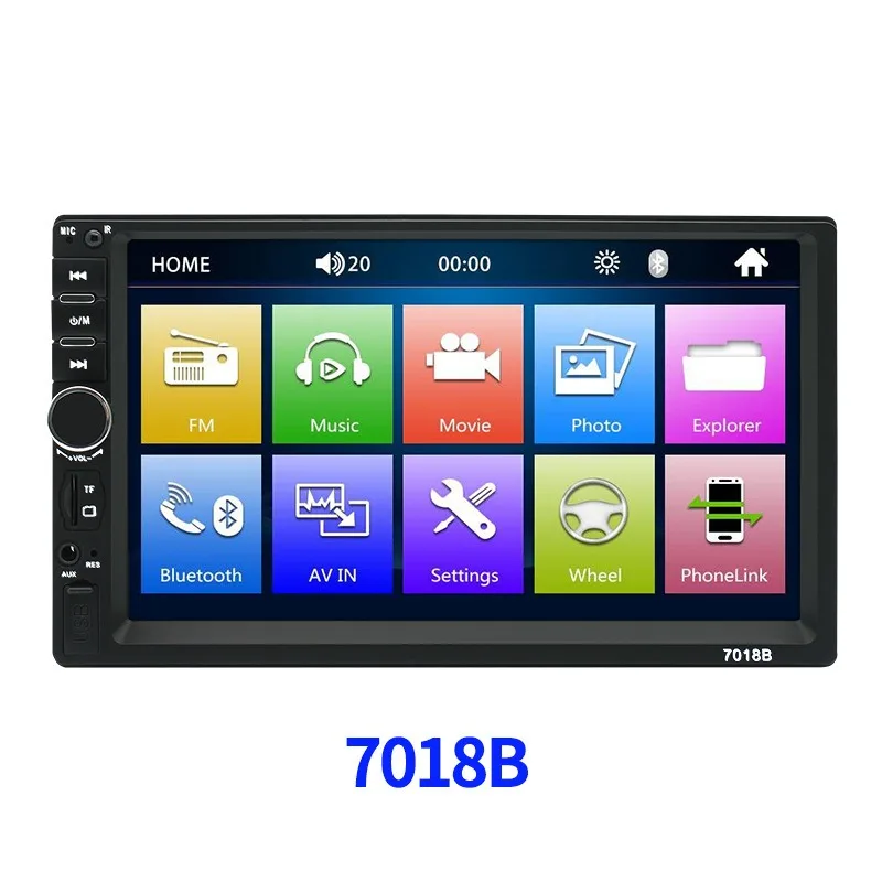7-Inch Android GPS Car Navigation Portable MP5/MP4 Radio Player WIFI CarPlay Universal Dashboard LCD Touch Android Auto