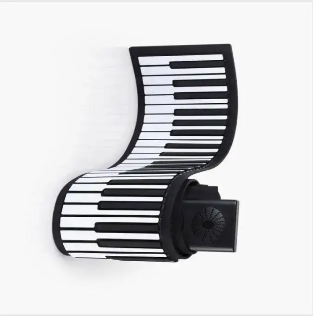 popular children Portable Flexible PN88S Digital  Roll Up Electronic Keyboard 88 Keys Piano For Exercising