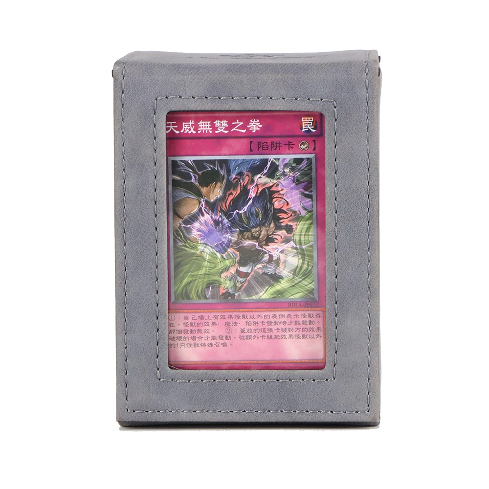 Высокое качество TCG аксессуары пользовательские торговые карты MTG PU кожаная коробка