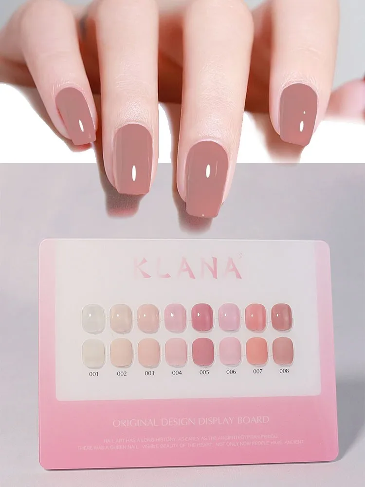 Hot Selling Supplies Paint Varnish Enamel Lacquer Color Uv Set Ongle Hema Free Nude Gel Nail Polish