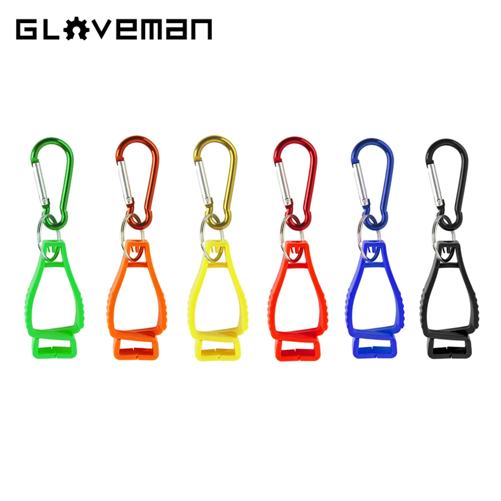 GLOVEMAN POM plastic safety work gloves Anti lost Clip Construction Non Slip Fixing Buckle Hook Grabber gloves Holder clip