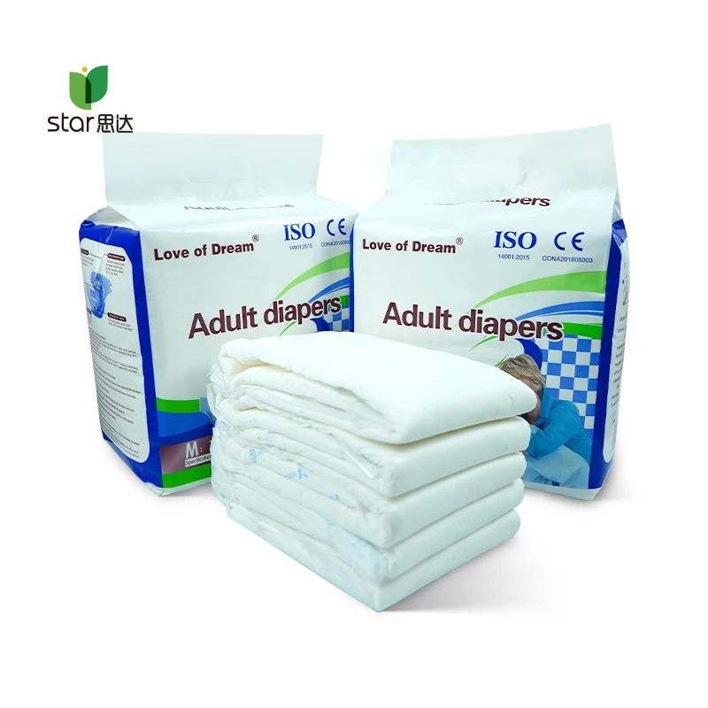 Wholesale Custom OEM High Sales  Manufacturer  Disposable briefs the elderly care diapers Adult diaper pants diaper