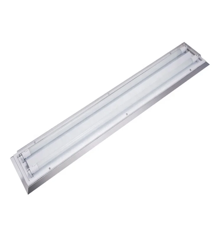 
T8 18wx2 indoor cleanroom ceiling mounted stainless steel led light fixture 