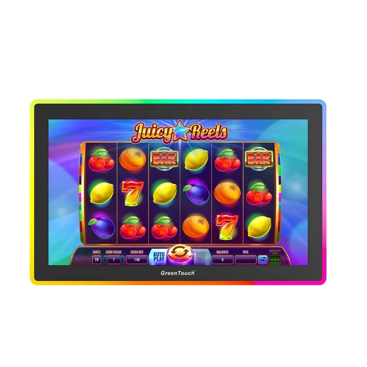 300nits 27inches LED frame touch screen monitor for gaming application