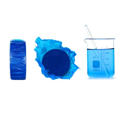 Wholesale Oem Odm Bathroom Cleaning Toilet Block cleaner   Rim Block Blue Bubble