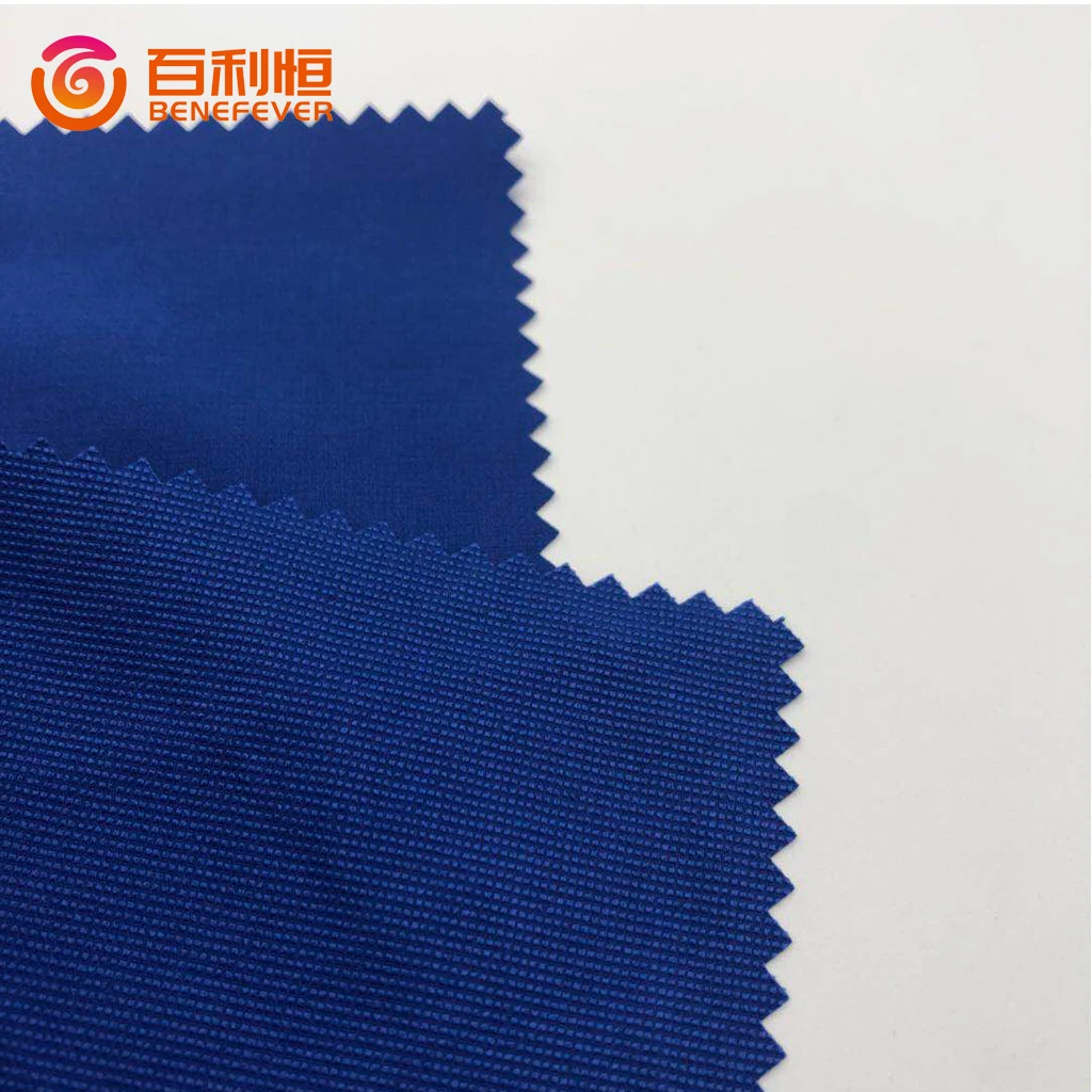 waterproof  pearl dot 4-way stretch ripstop  fabric for quick-dry pants