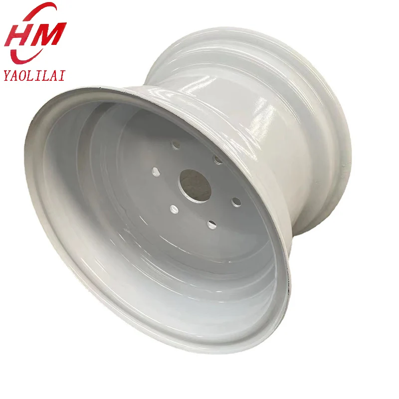 Matching 23x10.5-12 grass tire 8.5Jx12 inch steel wheel rim 8.5x12 agricultural tractor rims