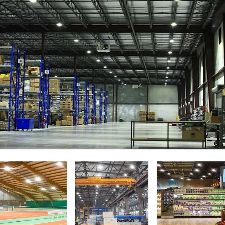 Intelligent Efficiency Waterproof IP65 Outdoor AC 100w 150w 200w Smd 3030 Project Led Highbay Light