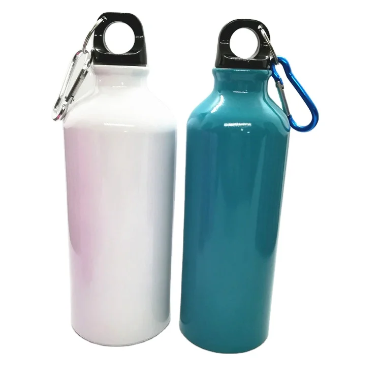 supplier RUIPACK OEM Customized outdoor sport aluminium water bottle for promotion with carabiner