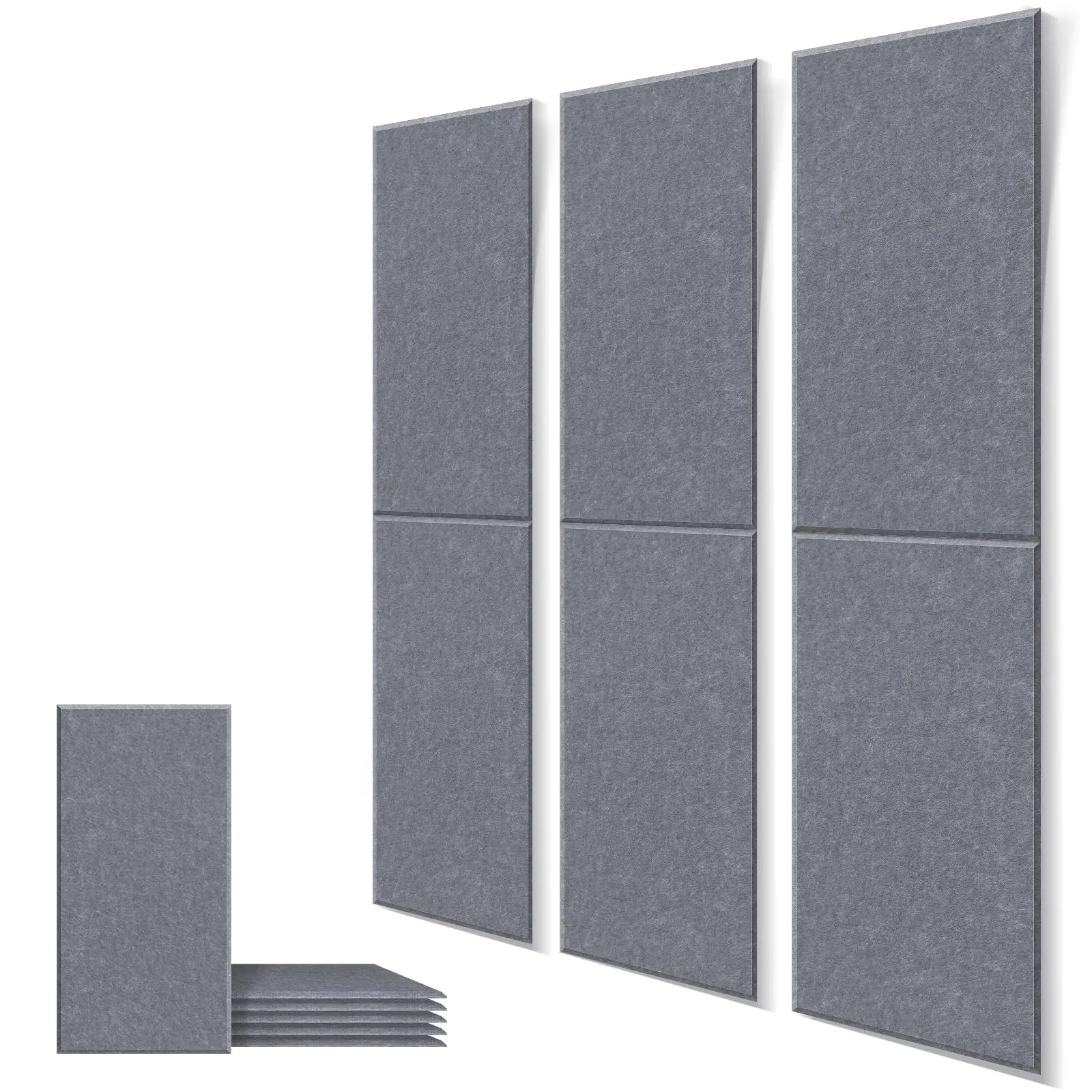 100% Pet Felt Polyester Fiber Acoustic Panel Soundproof 24mm Pet Supplier Acoustic Panels Acoustic Pin board