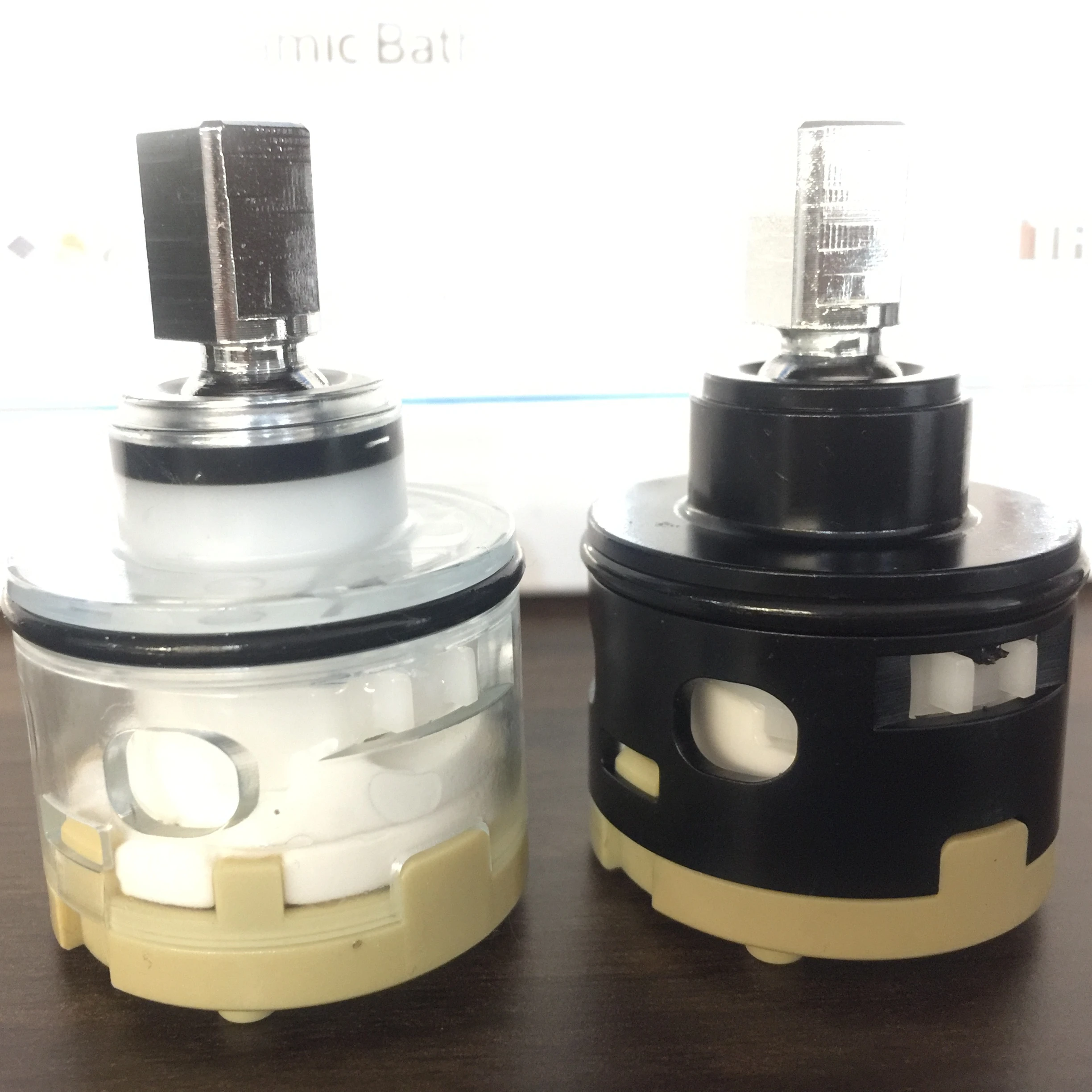 
HAIRUI HR40D-L01 40mm upper O-ring high-flow to india market ceramic disc cartridge for faucet,factory supply export directly 