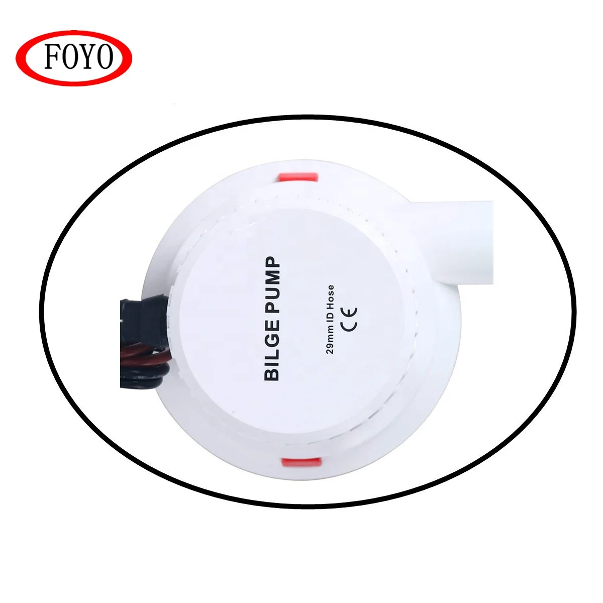 Foyo Brand Hot Sale Submersible 12volt 1500GPH Boat Bilge Water Pump Non-Automatic Water Pumping Machine for Pools and Kayak