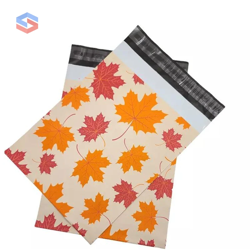 Strong Viscous Custom color print logo postage poly mailer express shipping delivery courier pouch mailing bag for clothes