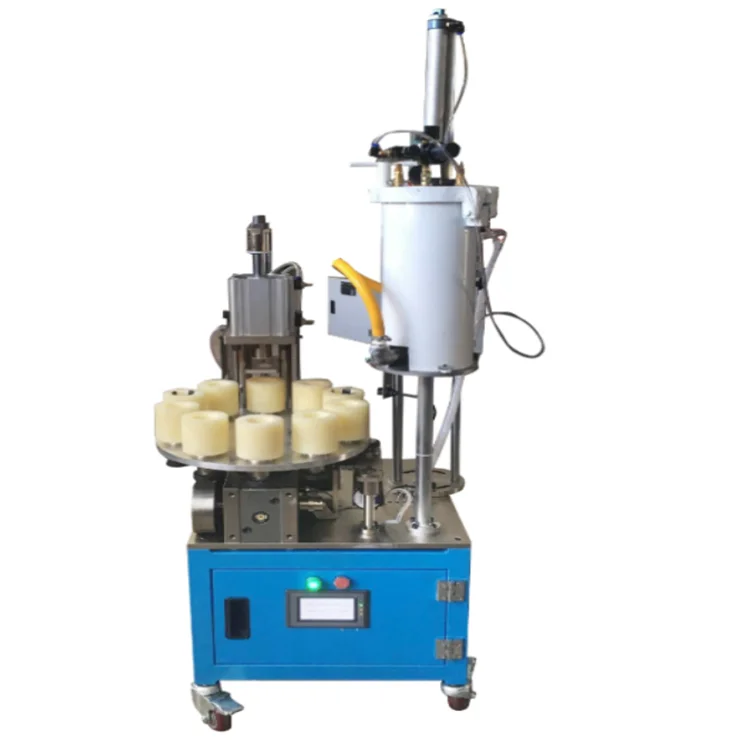 Custom LED aluminum plate stamping and gluing machine LED bulb assembly lighting production equipment