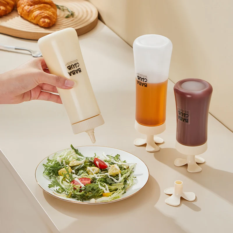Custom Glass Plastic Metal Kitchen Household Condiment Bottles Press Seasoning Container Lid Salt Shaker Spice Jar Box Packaging