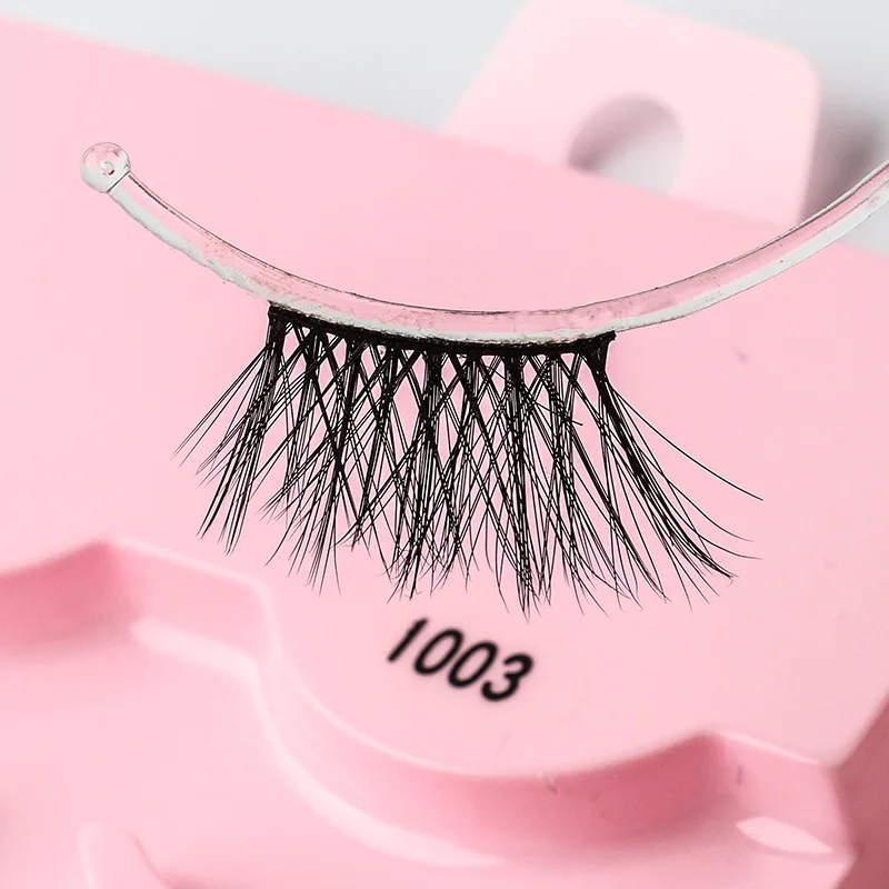 Half false eyelashes 5 pairs of European and American eye tail lengthen half eyes naturally thick eyelash