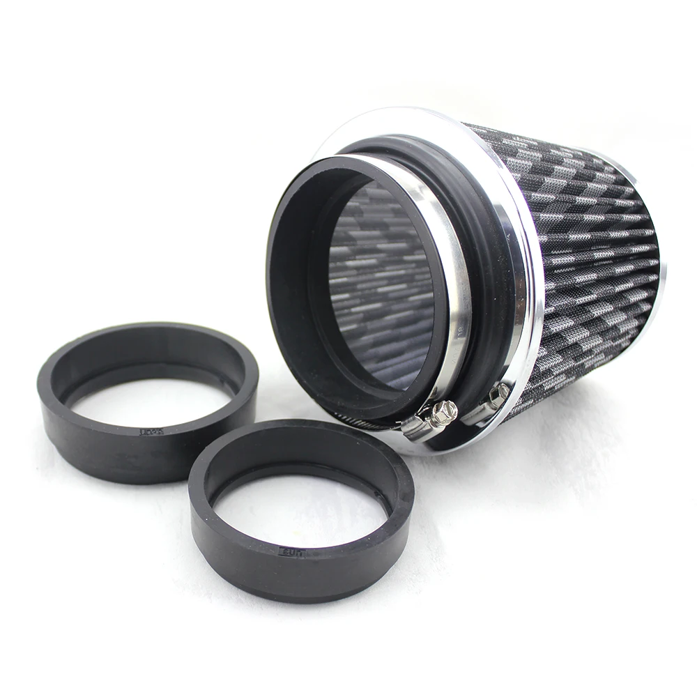 
Air Filter 3/3.5/4inch 76/90/101mm Universal Fits for Cold Air Intake High Flow Air Filters 