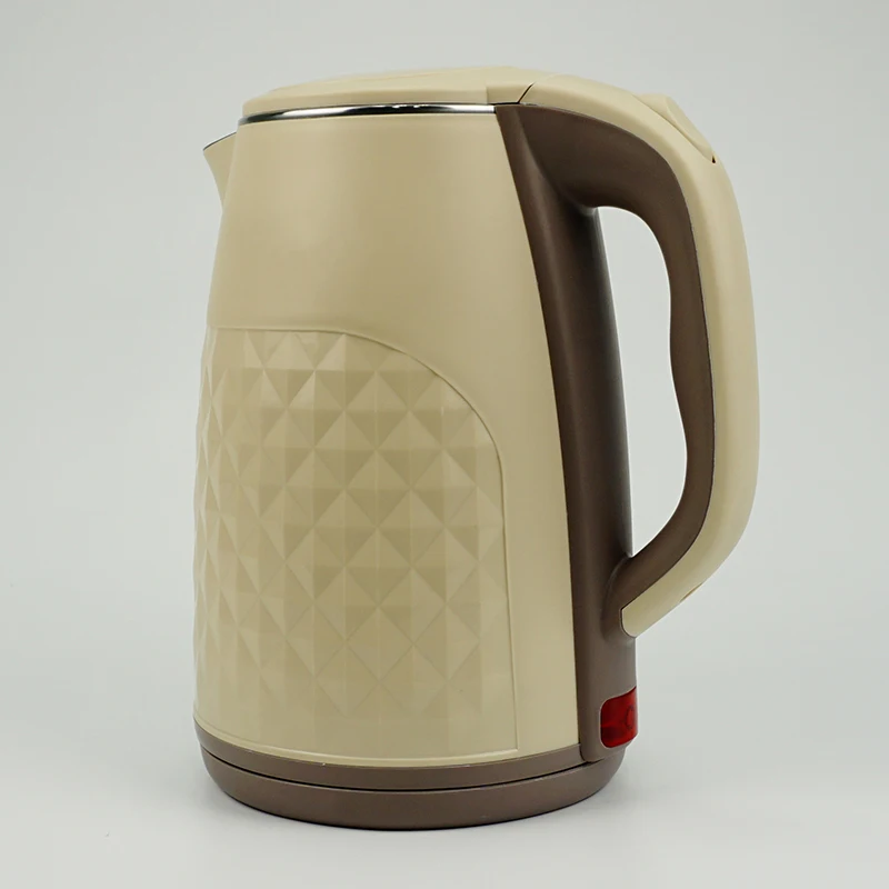 2.5L 1800W High Quality Double Layer 360 Degree Plastic Shell Electrical Water Kettle Guangdong Maufacrure wasserkocher