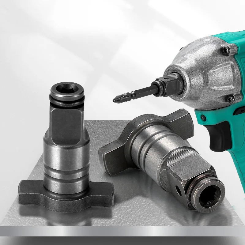 MeiKeLa Electric Brushless Impacts Wrench Shaft Accessories Single Dual Use Cordless Wrench Part Fittings Power Tool Accessories