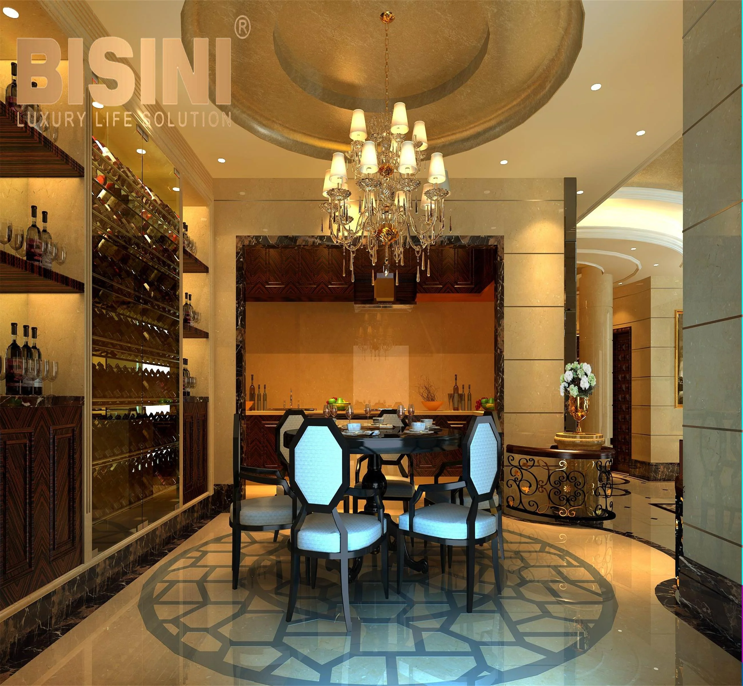 High Resolution 3D Rendering For Villa Interior Design 3D House Architecture Project Arrangement