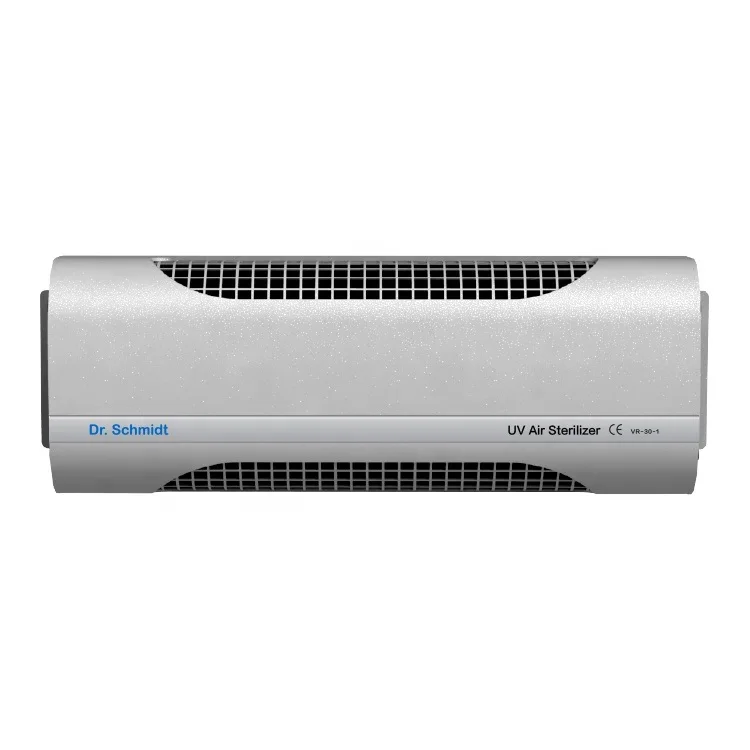 VR-30-1.0 ODM Hospital Hotel Restaurant Station Portable Wall Mounted Disinfection UV Sterilizer Air Purifier