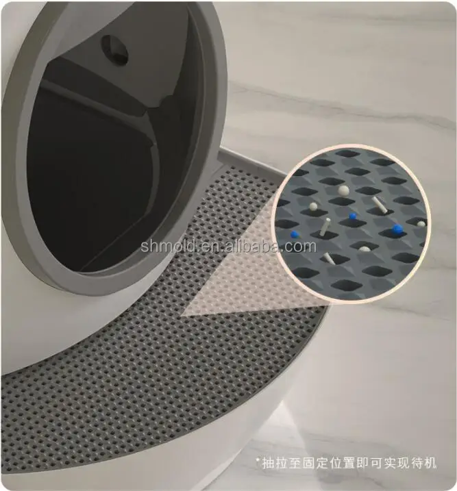 Automatic Self-Cleaning Cat Litter Box Fully enclosed Electric Cleaner Smart Cat Toilet With Deodorant for Cat Weight