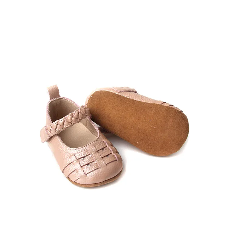 2021 Baby Shoes Toddler New Style Pearl Pink First Walker Baby Girls Toddler Dressy Shoes