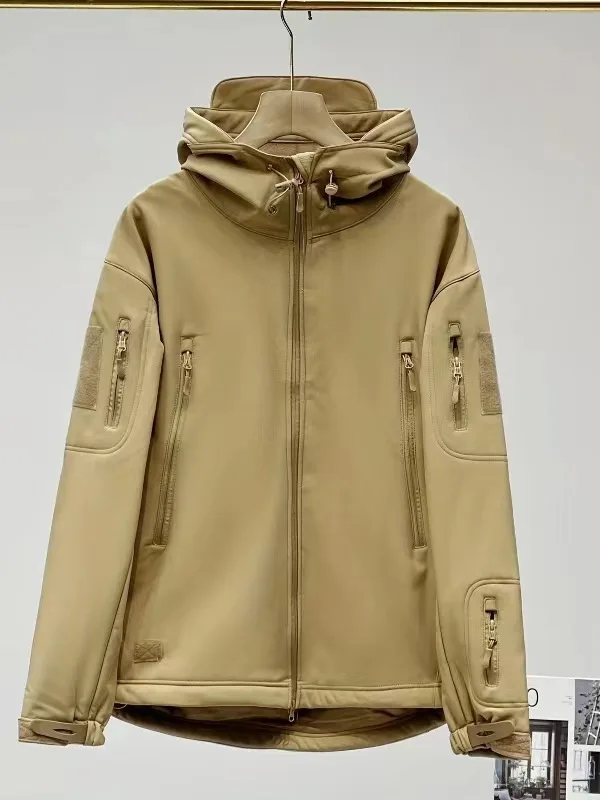 3-in-1 Punching Jacket Windproof and Waterproof Padded and Thickened men wear jacket for men leather jacket for men