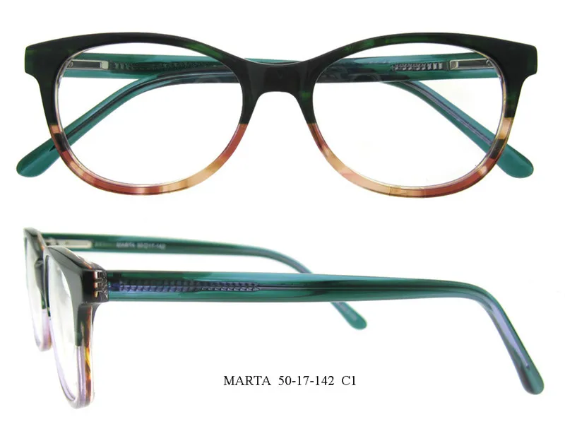 2022 new arrival top fashion eyewear handmade italy mazzucchelli acetate optical frame with spring hinge