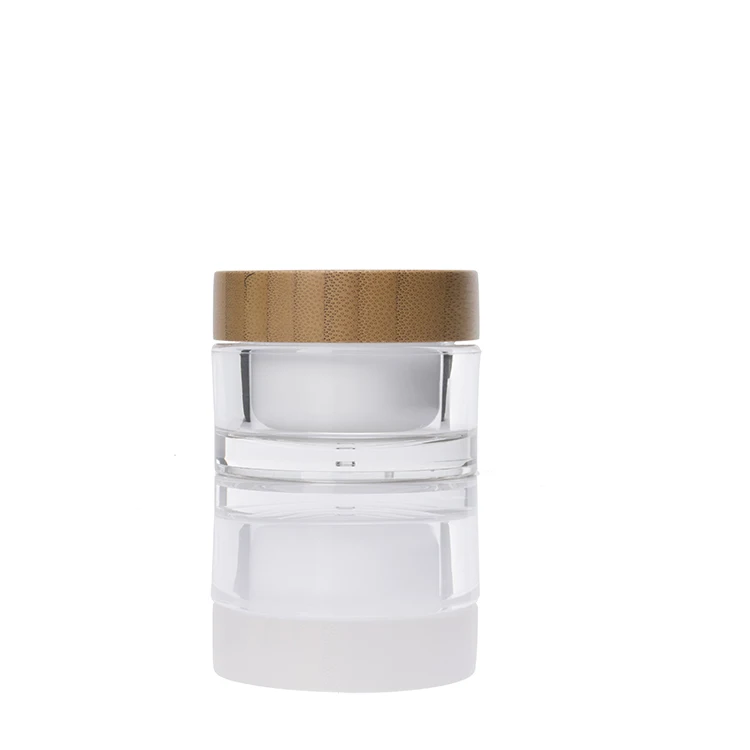 luxury cosmetic bottles and jars 15 ml 30 ml 50 ml 30 g 50 g  bamboo bottles and jars