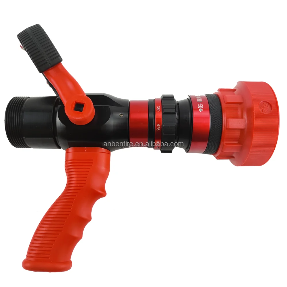 ANBEN 475Liters per Minute Selectable Flow Fire Fighting Hose Nozzle with Pistol Grip