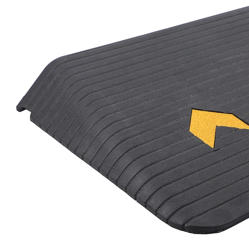 901x620x100mm High Quality Kerb Wheelchair Rubber Curb Ramp Car Road Threshold Ramp