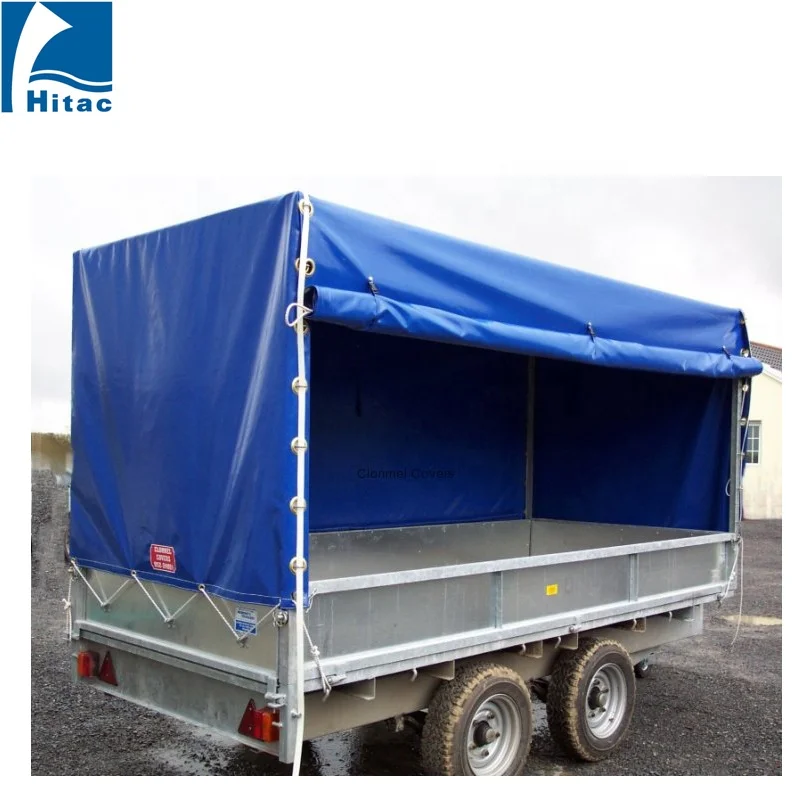 UV resistant rainproof pvc cargo trailer covers
