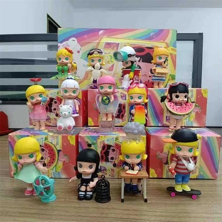 Delicate Production  Arrival POP MARTS Blind Box Molly series Anime Action Figure blind box toys for decoration