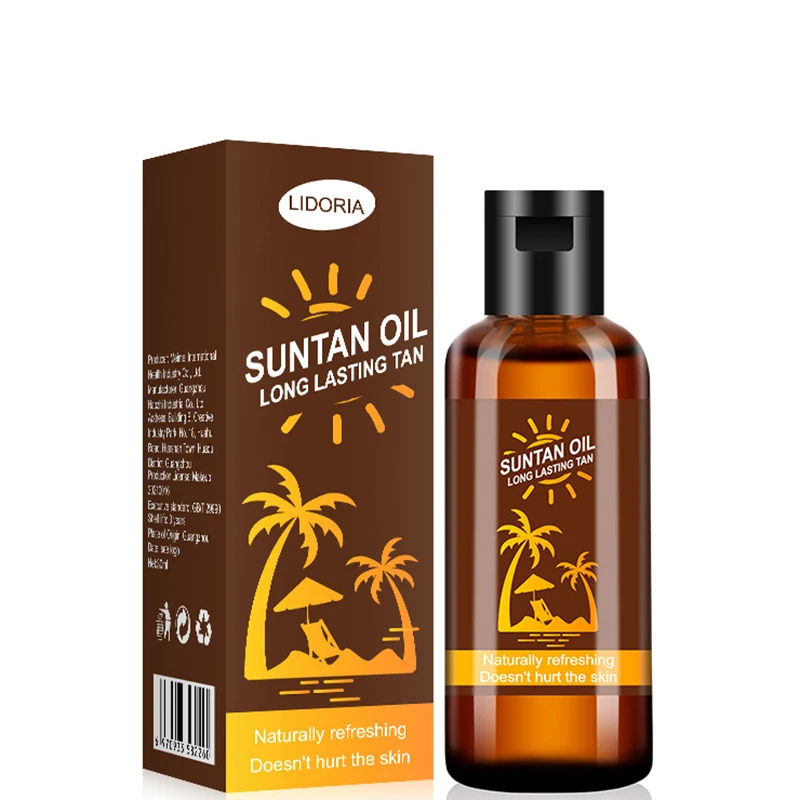 Tanning Oil Beach Tanning Complexion Healthy Bronzer 30ml Body Shimmer Oil