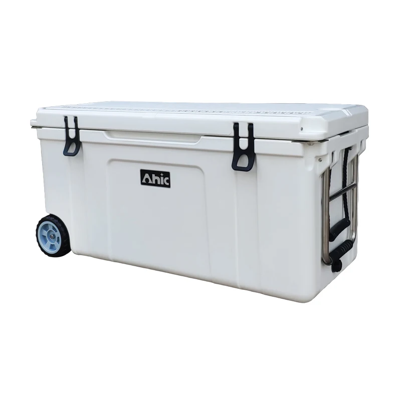 120L food plastic camping cooling cooler box dry ice cooler