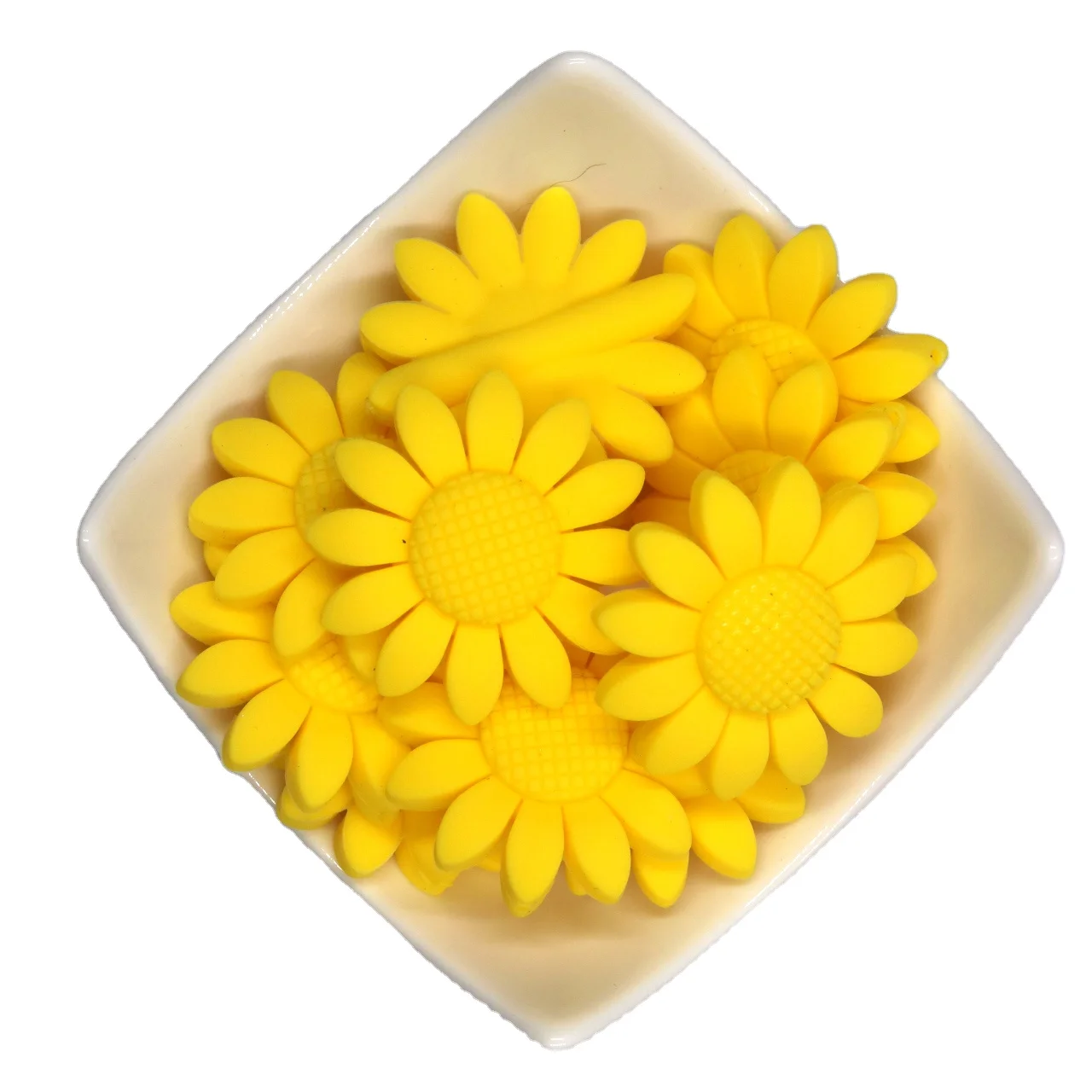 Силиконовые бусины для прорезывания зубов в форме цветка