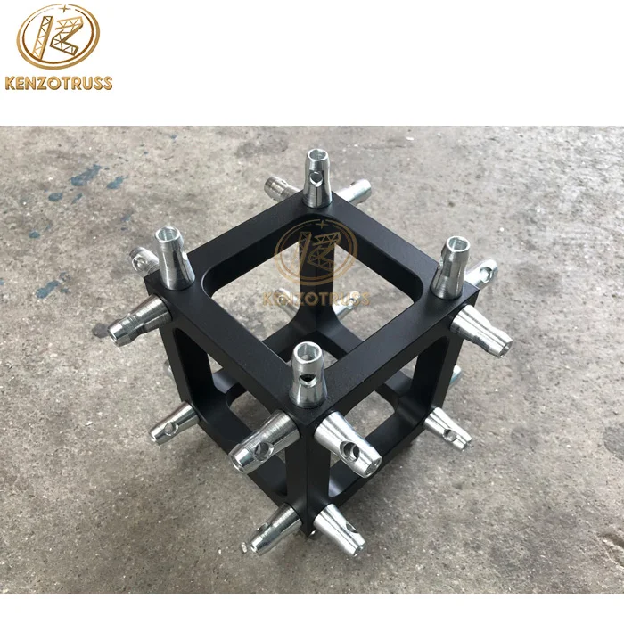 Aluminum black mini stage truss 100mm mini truss
