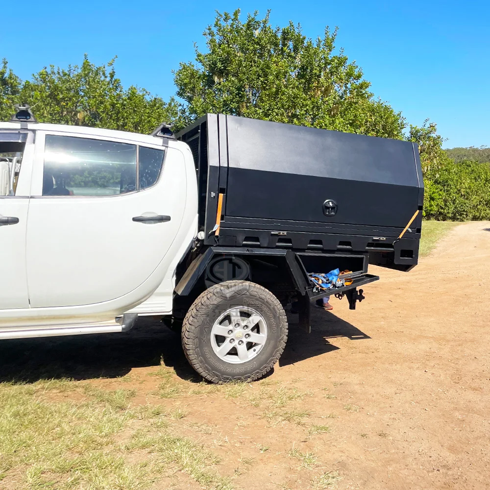 High-grade Aluminum Dual Cab Canopy For Ford Ranger