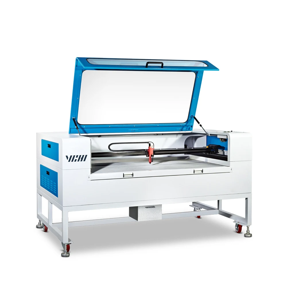 VCHI Brand Wholesale High Speed Fabric Cutter Laser Manual Textile Laser Cutting Machine co2 Laser for textile & footwear