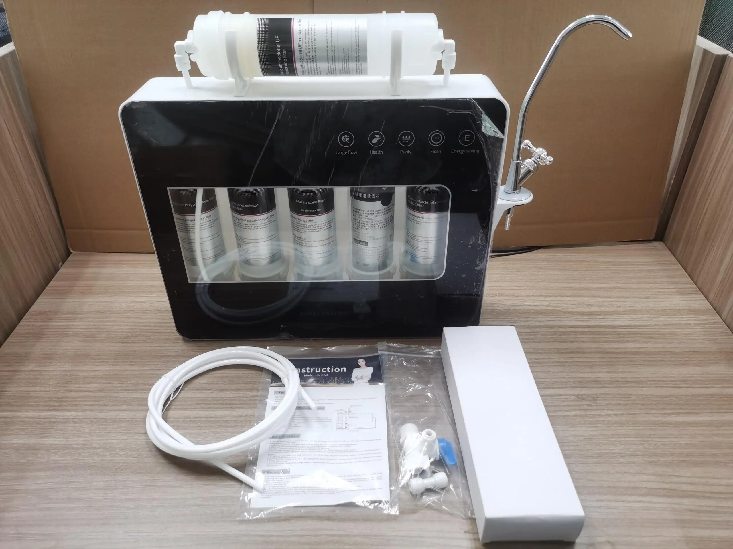 China portable water purification equipment filtration system manufacturers ultrafiltration household portable water purifier